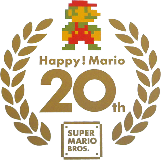 Happy! Mario 20th Super Mario Wiki, the Mario encyclopedia