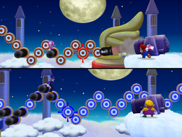 Jump the Gun at night from Mario Party 6