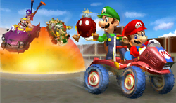 The icon for Bob-omb Blast from Mario Kart: Double Dash!!