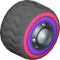 The BigToge_PinkPurple tires from Mario Kart Tour