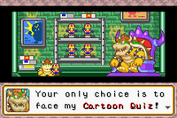 Bowser's Toys in Mario Party Advance