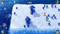 Pushy Penguins in Mario Party Superstars
