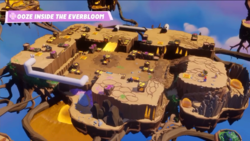 The Ooze Inside the Everbloom battle in Mario + Rabbids Sparks of Hope