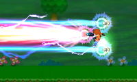 Mii Gunner's Final Smash in Super Smash Bros. for Nintendo 3DS