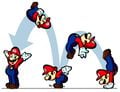 A demonstration of Mario's Handstand