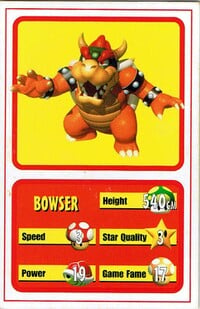 One of the Nintendo All-Star Battle Cards