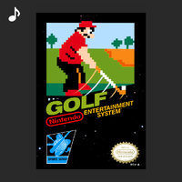 Cover image for the Top tracks playlist from Golf on Nintendo Music