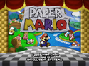 Thumbnail for "Main Title" from Paper Mario used for Nintendo Music.