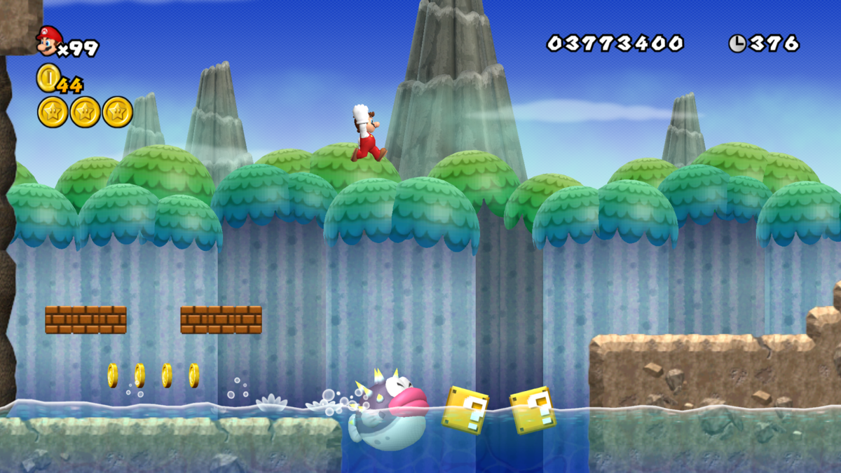 World 6 (New Super Mario Bros. Wii), Wii Wiki