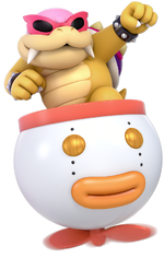 Artwork of Roy Koopa in Super Smash Bros. Ultimate