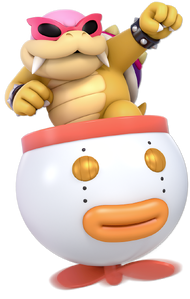 Artwork of Roy Koopa in Super Smash Bros. Ultimate