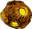 Rendered model of the meteor obstacle in Super Mario Galaxy.