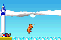 The employees of WarioWare, Inc. standing at Floating Voices