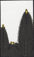 Fourth card of January in the Club Nintendo Hanafuda deck.