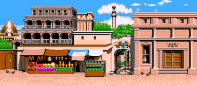 Calcutta in Mario's Time Machine (SNES)