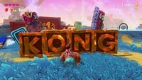 KONG Letters in Donkey Kong Bananza