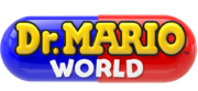 Dr. Mario World English logo