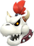 Head of Dry Bowser.