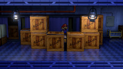 Only treasure chest in the Excess Express in the remake of Paper Mario: The Thousand-Year Door for the Nintendo Switch.