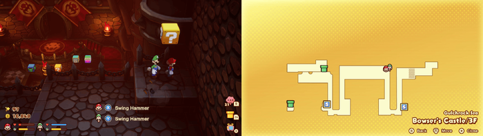 Block 11 in Wayaway Island from Mario & Luigi: Brothership