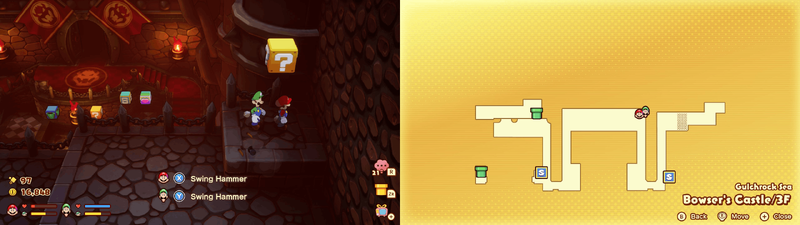 Block 11 in Wayaway Island from Mario & Luigi: Brothership