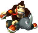 Artwork of Donkey Kong for Mario Kart DS