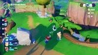 An Armored Goomba on Terra Flora.