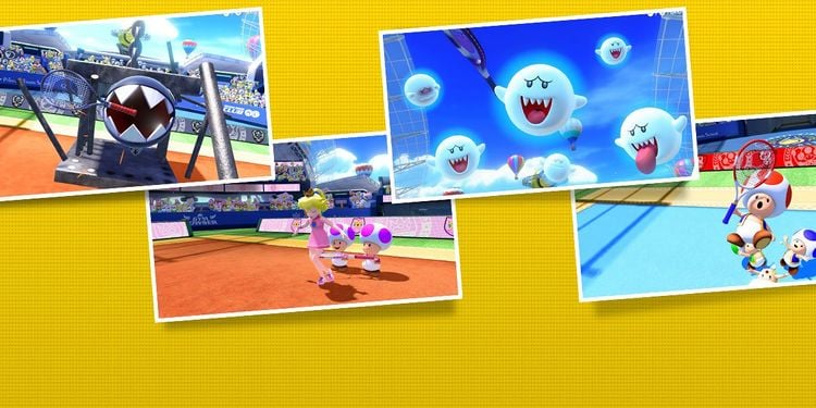 Picture shown with the first question of Mario Tennis Aces Characters Personality Quiz