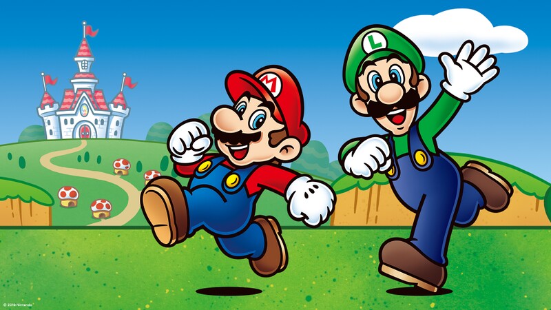 File:My Nintendo Mario and Luigi wallpaper desktop.jpg