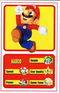 One of the Nintendo All-Star Battle Cards
