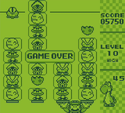 Thumbnail for "Game Over" from the Game Boy version of Yoshi used for Nintendo Music