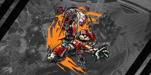 Picture shown with the "You got Mario" result in the Mario Strikers: Battle League Game Online Quiz