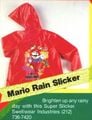 Mario-themed rain jacket
