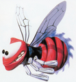 Artwork of a red Buzz