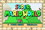 Super Mario World title screen (Japanese)