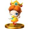 Baby Daisy trophy from Super Smash Bros. for Wii U