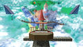 Peach's Castle in Super Smash Bros. for Wii U
