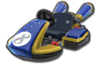 Link's Standard Kart body from Mario Kart 8