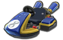 Link's Standard Kart body from Mario Kart 8