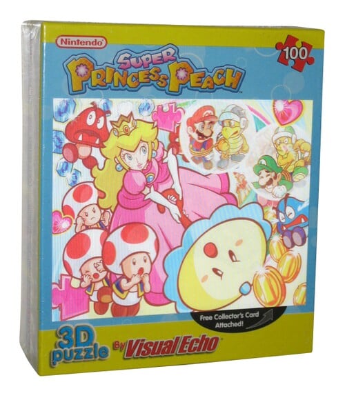 Super Princess Peach (lenticular jigsaw puzzle) Super Mario Wiki the