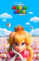 Poster featuring Princess Peach and Toads