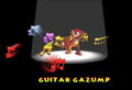 Receiving the guitar