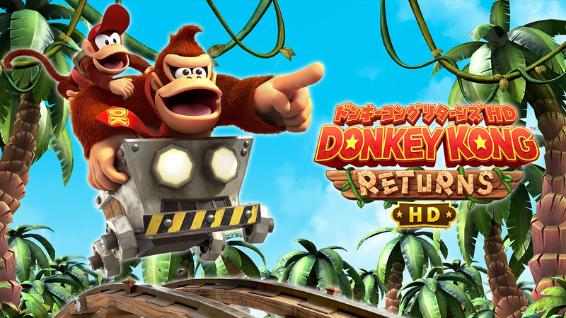 File:DKCRHD Mine Cart key art.png