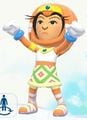 Tikal costume in Mario & Sonic at the Rio 2016 Olympic Games.