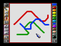 A mode in Mario Artist: Paint Studio