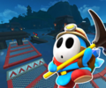 Light-blue Shy Guy (Explorer) from Mario Kart Tour