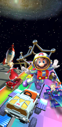 The Space Tour from Mario Kart Tour