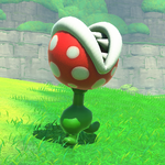 A Ptooie seen in Mario Kart World