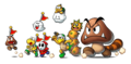 A group of Bowser's minions