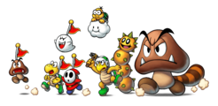 A group of Bowser's minions